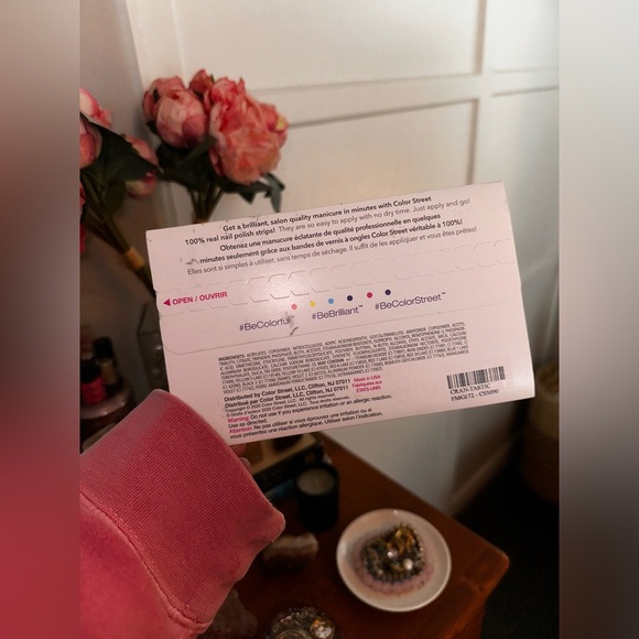 Glitter Red Color Street Nail Polish in the color “Cran-tastic” Brand New in Box - Picture 5 of 17